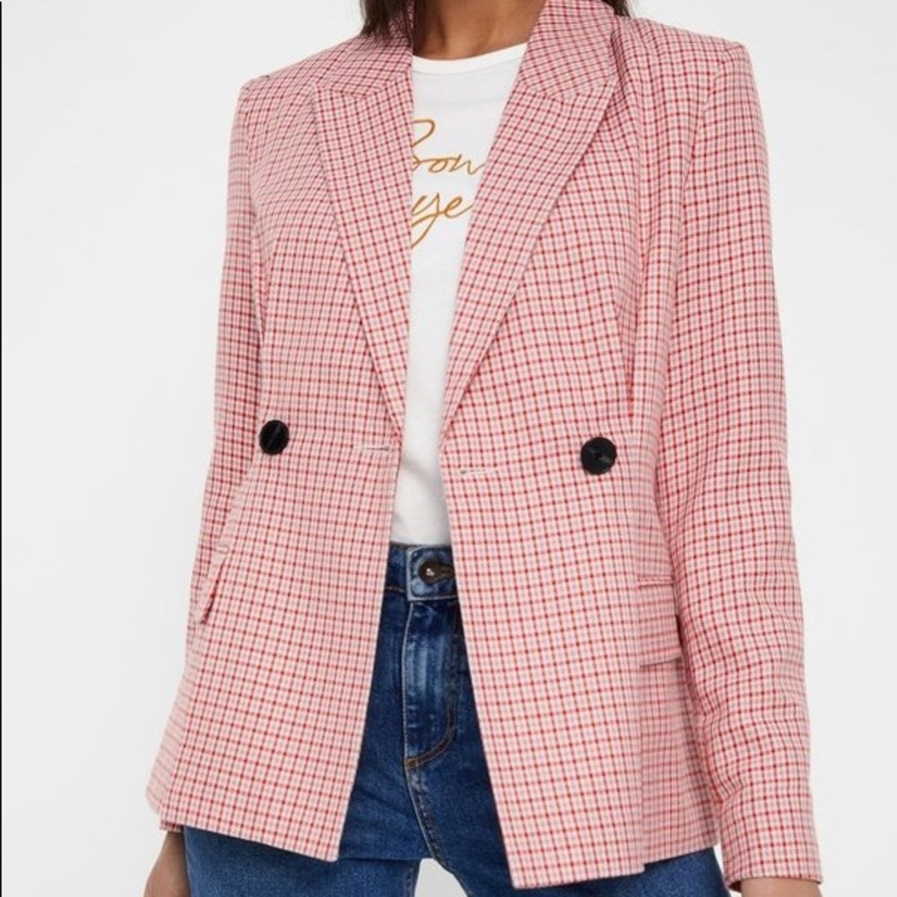 Plaid blazer
